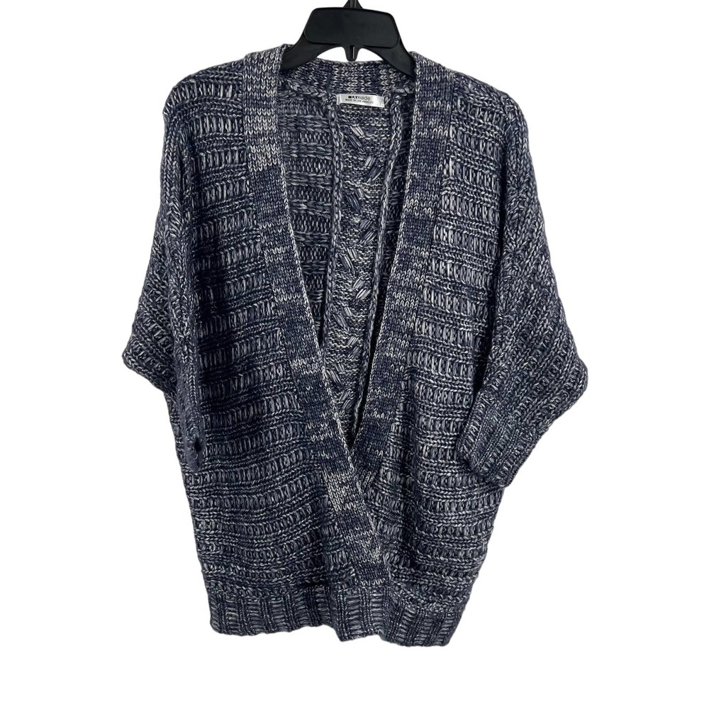 LAMade Blue Chunky Knit‎ Pullover Sweater Size ?Med? Oversized